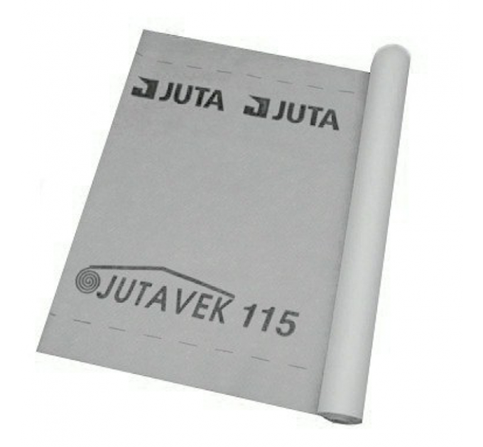 Ютавек 115 JUTA  Подкровельная диффузионная мембрана 75м²