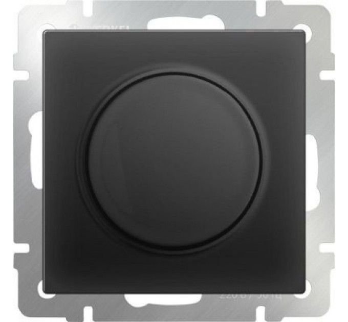 Механизм светорегулятора Werkel WL08-DM600 поворотный черный матовый
