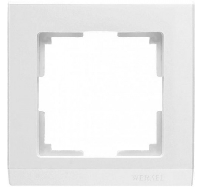Рамка одноместная Werkel Stark WL04-Frame-01 белая