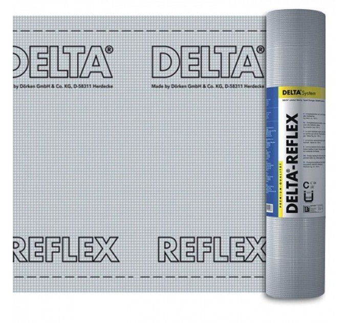 Дельта Рефлекс Delta-Reflex пароизоляционная пленка 1,5x50м