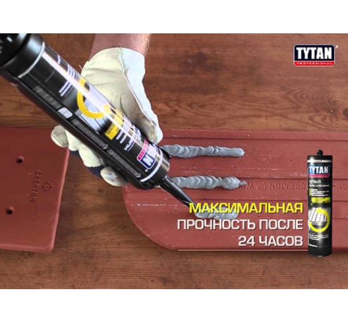 Каучуковый герметик для кровли TYTAN PROFESSIONAL 310мл