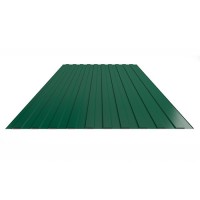 Профнастил лист С-20 цвет зеленый 1050х2000х0,3мм